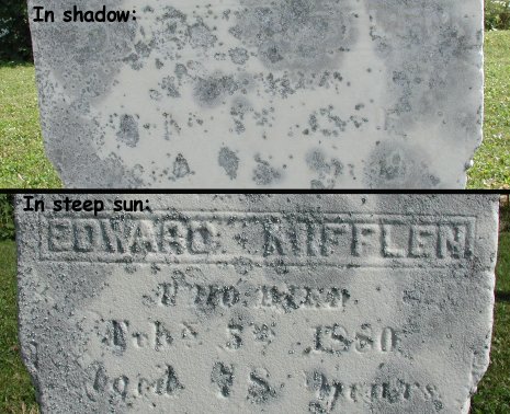 headstone photo
